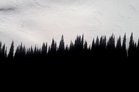 Pine tree silhouette, nature landscape. Original public domain image from <a href="https://commons.wikimedia.org/wiki/File:Patterns_in_the_light_(Unsplash).jpg" target="_blank">Wikimedia Commons</a>