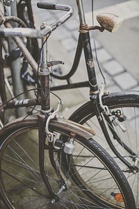 bike forever. Original public domain image from Wikimedia Commons