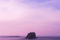 Gradiant purple sky ocean, rocks. Original public domain image from <a href="https://commons.wikimedia.org/wiki/File:Ben_Maguire_2017_(Unsplash).jpg" target="_blank">Wikimedia Commons</a>