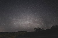 Beautiful starry night in the wilderness. Original public domain image from <a href="https://commons.wikimedia.org/wiki/File:Starry_night_(Unsplash).jpg" target="_blank">Wikimedia Commons</a>