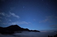 Beautiful starry sky background. Original public domain image from <a href="https://commons.wikimedia.org/wiki/File:Grenoble,_France_(Unsplash_veMLshzPEq0).jpg" target="_blank">Wikimedia Commons</a>