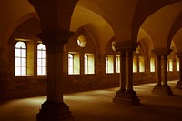 Traditional style architecture interior in Maulbronn, Germany. Original public domain image from <a href="https://commons.wikimedia.org/wiki/File:Maulbronn,_Deutschland_(Unsplash).jpg" target="_blank">Wikimedia Commons</a>