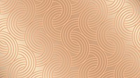 Golden pattern HD wallpaper, seamless interlaced rounded arc background 