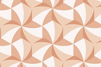 Modern 3D geometric pattern orange background