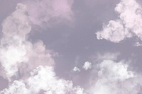 Pastel background with aesthetic pink sky