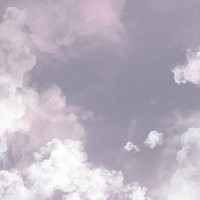 Pastel background with aesthetic pink sky