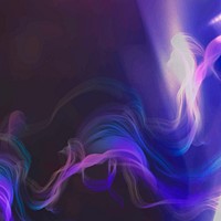 Purple smoke background vector for social media post