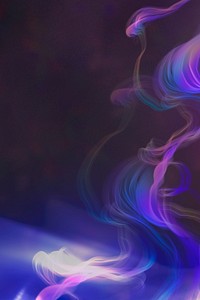 Purple smoke background for social media post