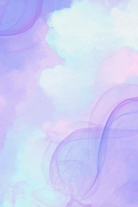 Purple smoke background vector for social media post