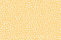 Yellow background vector with white dot patterns