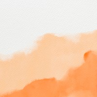 Watercolor background in orange abstract style