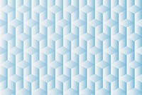 Geometric background psd in blue cube patterns