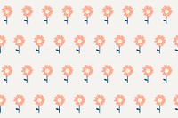 Flower background, cute desktop wallpaper