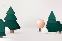 Xmas background, festive 3D design, season’s greetings vector