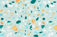 Pastel Terrazzo pattern background, abstract design vector