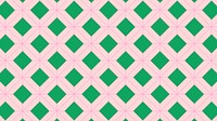 Pink desktop wallpaper, geometric pattern in green vector