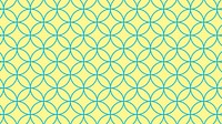 Yellow pattern HD wallpaper, geometric pattern in abstract design vector