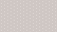 Aesthetic HD wallpaper, polka dot pattern, cute brown design vector