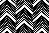 Zigzag pattern background, black chevron, simple design vector