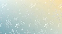 Holiday desktop wallpaper, Christmas seamless pattern background vector
