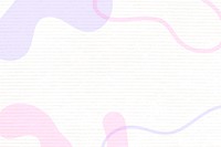 Abstract memphis pink background vector, pastel color design