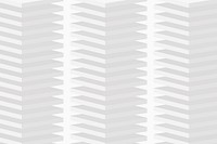 Geometric pattern background, white minimal 3D design