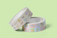 Cute patterned washi tape design