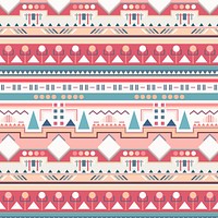 Aesthetic tribal pattern background, ethnic vector, pastel design