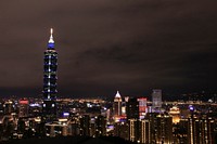 Taipei. Original public domain image from Wikimedia Commons