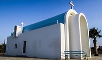 Holy Trinity church in Paralimni. Original public domain image from Wikimedia Commons