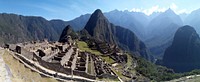 Machu Picchu. Original public domain image from Wikimedia Commons