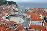 Piran. Original public domain image from Wikimedia Commons