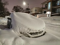 Quebec city storm. Original public domain image from Wikimedia Commons