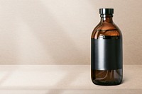 Brown skin product essence bottle
