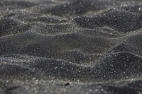 Free black sand photo, public domain nature CC0 image.