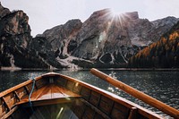 Free wooden boat bow image, public domain CC0 photo.