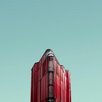 The red monster, modern building at Oxford Street, United Kingdom
