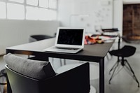 Laptop on a table. Visit Kaboompics for more free images.