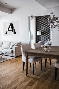 Modern and stylish apartment. Visit Kaboompics for more free images.