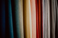 Close up of colorful fabrics. Visit <a href="https://kaboompics.com/" target="_blank">Kaboompics</a> for more free images.