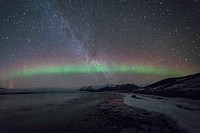 Northern lights over Iceland