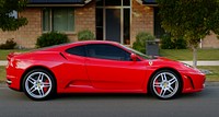 Ferrari has revealed its replacement for the 360 Modena, the F430. It’s an aluminium-constructed, mid-engined two-seater, with a compact, 90-degree V8 engine, though with some 483bhp, it’s significantly more powerful than the 394bhp 360 Modena, as Ferrari tries to keep pace with the car’s nearest rival, Lamborghini’s 493bhp Gallardo. Original public domain image from Flickr