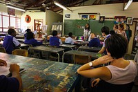 Outreach Program at Pro Arte Alphen Park private school, South Africa, 29 October 2015. Original public domain image from Flickr