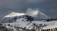 Storm light: Mount Holmes & Dome Mountain