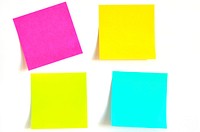 Sticky note. Free public domain CC0 image.