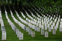 Arlington National Cemetery, image was taken as a part of a photo series of Washington D.C. memorials and landmarks for use with a Memorial Day remembrance multi-media project. (U.S. Air National Guard photo by Senior Master Sgt. Edward Snyder). Original public domain image from Flickr