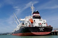 LA VENTURE. Bulk carrier. Original public domain image from Flickr