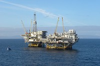 Offshore oil and gas production contributes to America’s Energy Future. Original public domain image from Flickr