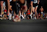 Nearly 21,000 runners crossed the start line at this year's Marine Corps Marathon. The 26.2-mile race took participants on a journey through the streets of Arlington, Va., and Washington, D.C., culminating with a finish at the Marine Corps War Memorial. Original public domain image from Flickr