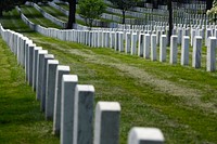 Arlington National Cemetery, image was taken as a part of a photo series of Washington D.C. memorials and landmarks for use with a Memorial Day remembrance multi-media project. (U.S. Air National Guard photo by Senior Master Sgt. Edward Snyder). Original public domain image from Flickr